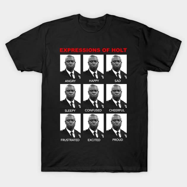 Expressions of Holt T-Shirt by howardedna